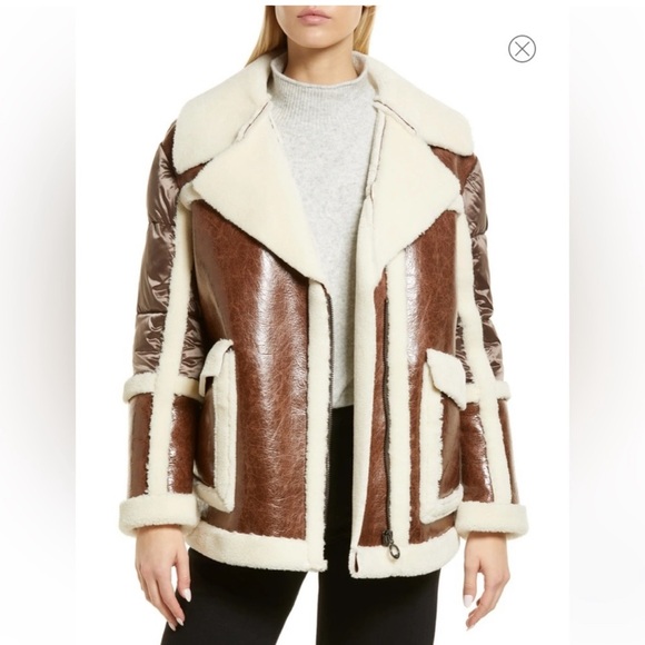 Noize Raelynn Mixed Media Faux Fur Jacket - Picture 1 of 9